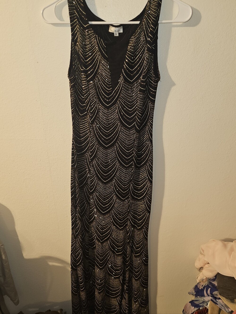 Olivia Matthews Womans Black Formal Dress Size S
